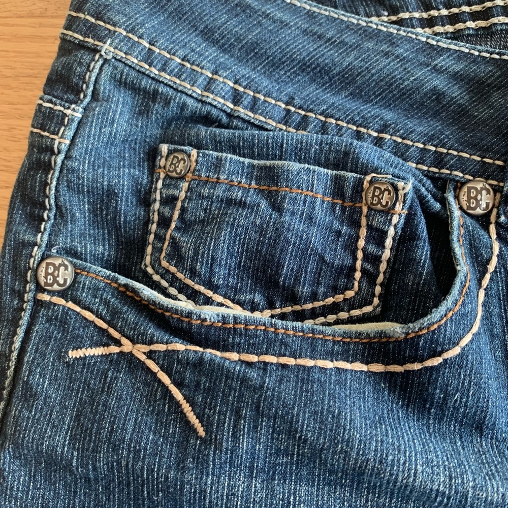 Blue Cast Denim Jeans‎ Blue Straight Leg Mid Rise Women’s 14 Preloved - Picture 6 of 9